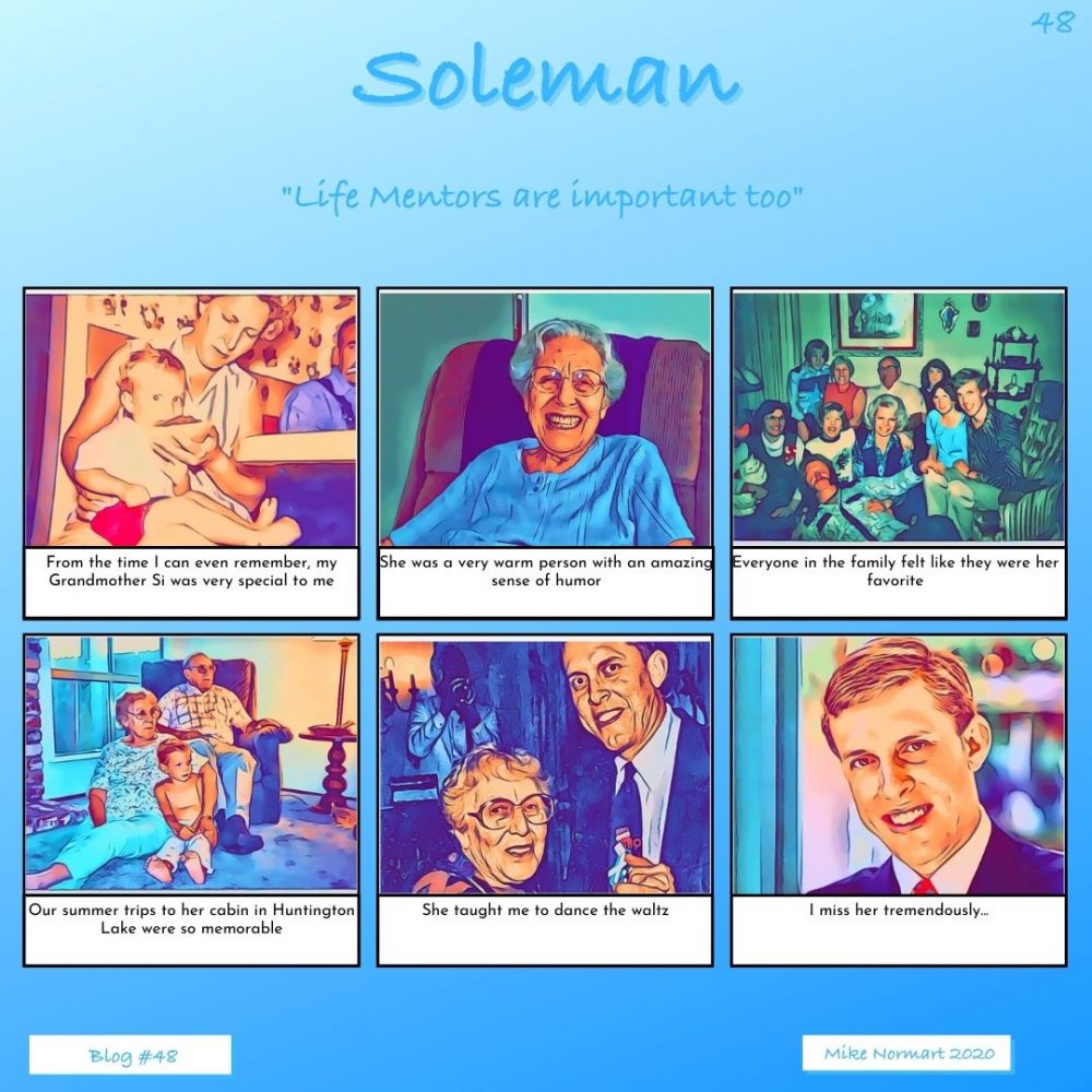 Life Mentors are Important too - Blog #48