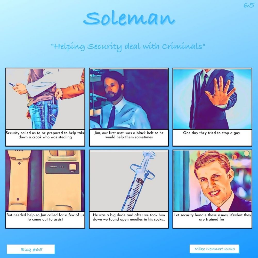 Helping Security deal with Criminals