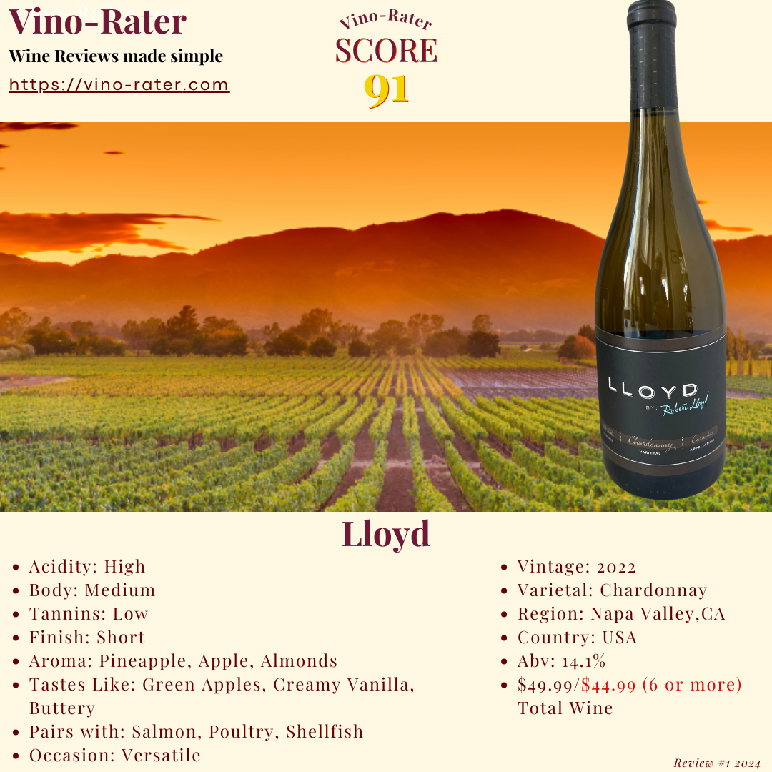 Lloyd 2022 Chardonnay