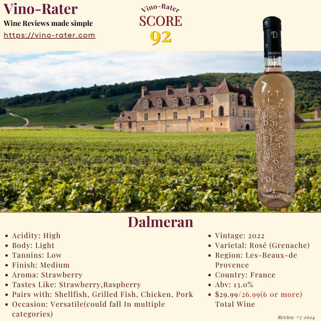 Chateau Dalmeran 2022 Rosé