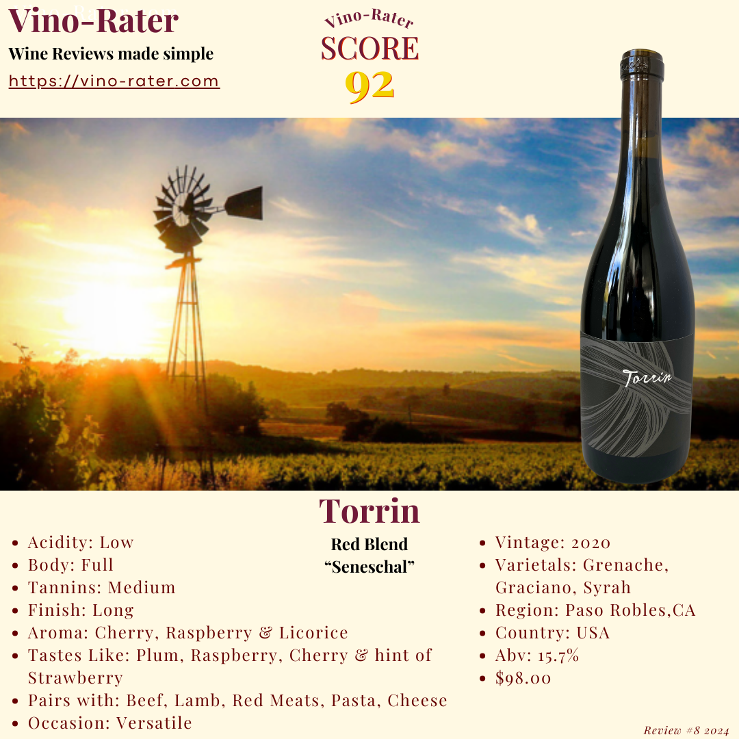 Torrin 2020 Red Blend