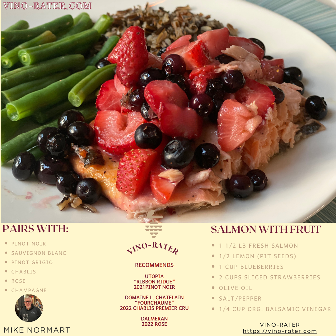 Salmon With Fruit Recipe