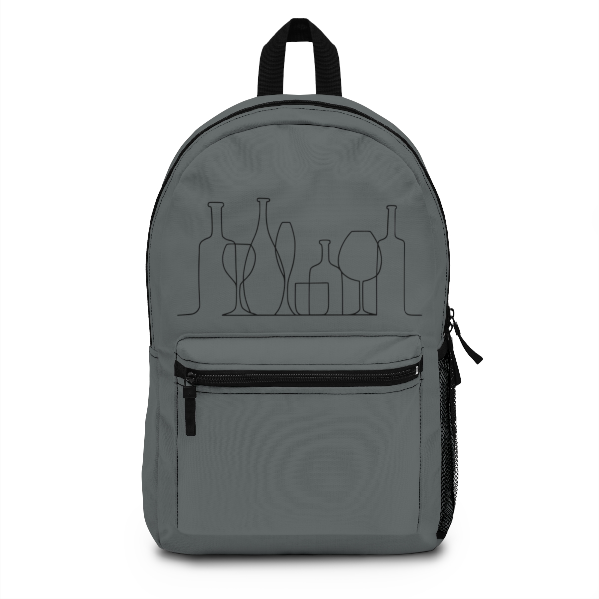 Wine Lovers Backpack - Grey