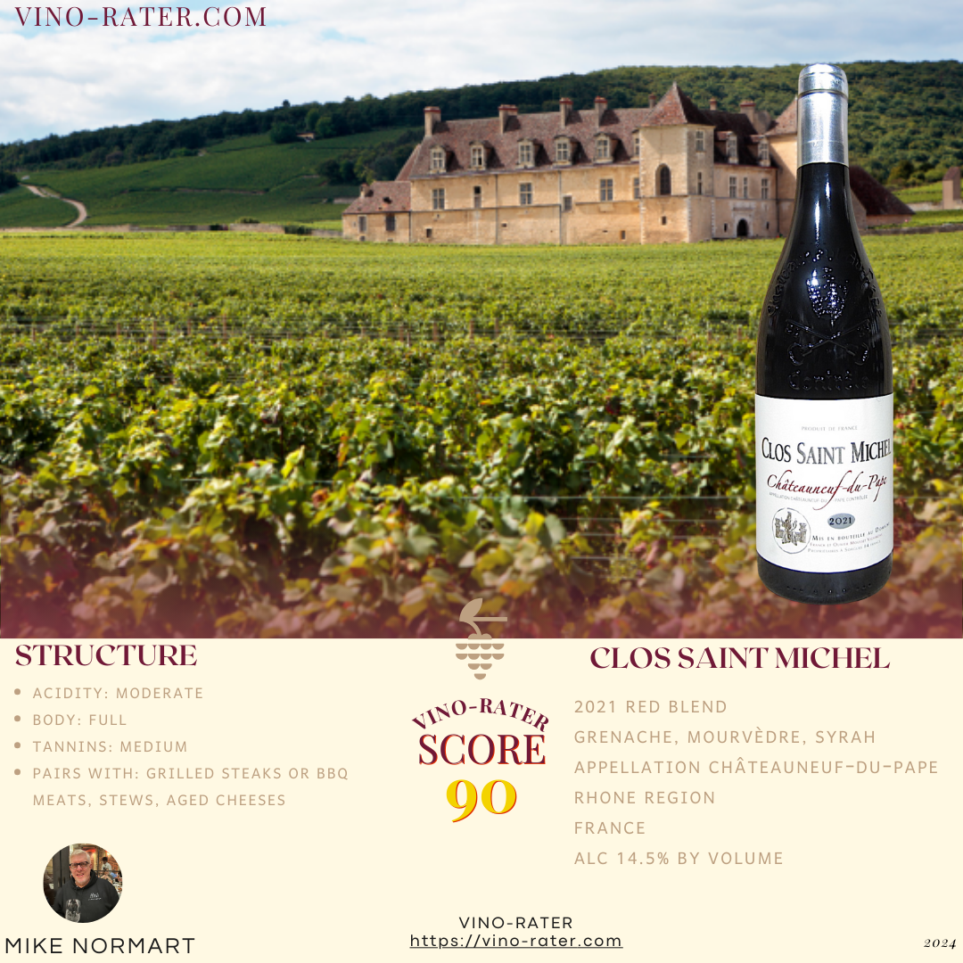 Clos Saint Michel 2021 Red Blend