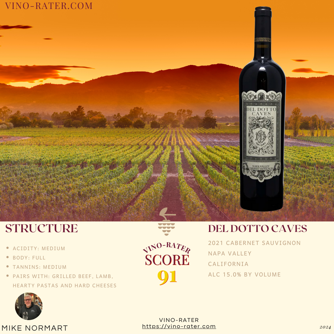Del Dotto Caves 2021 Cabernet Sauvignon