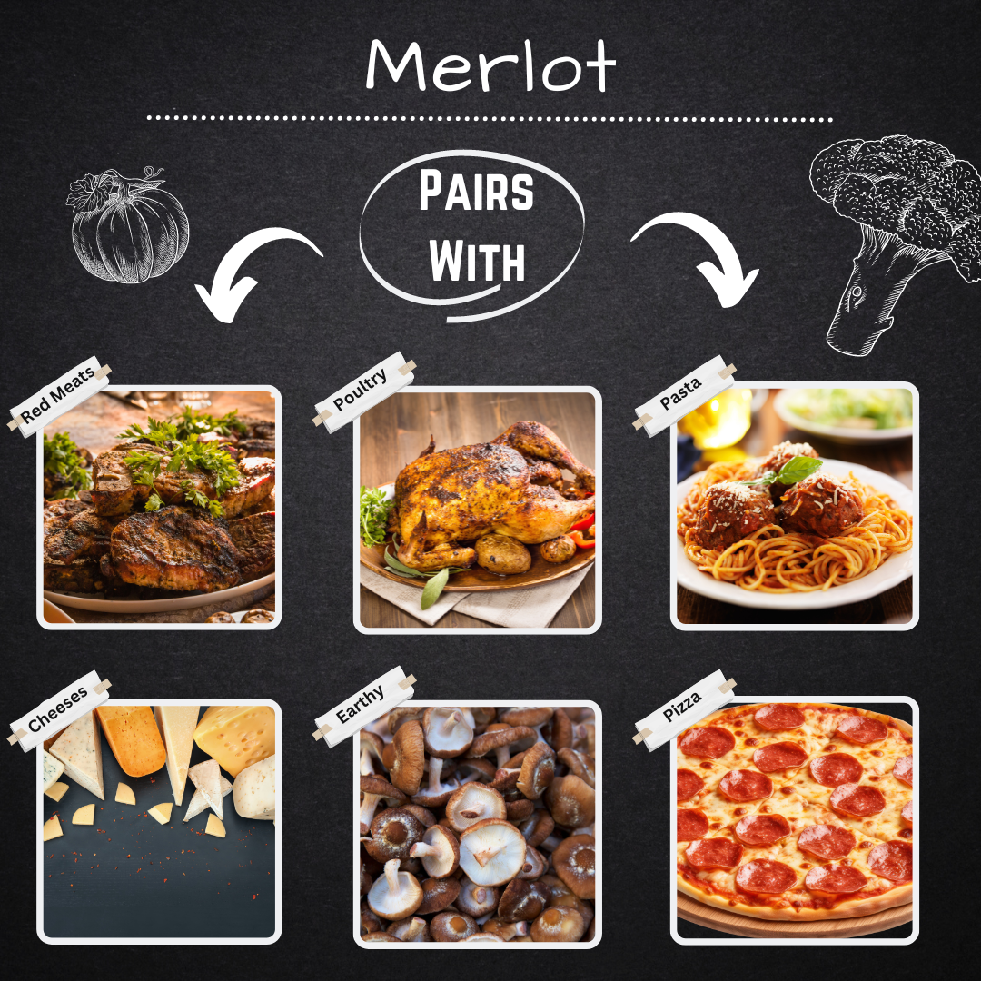 Merlot pairs with