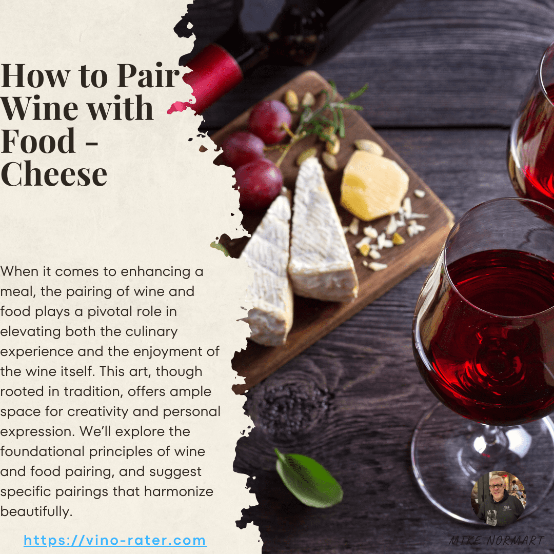 How to Pair wine with Food - Cheese