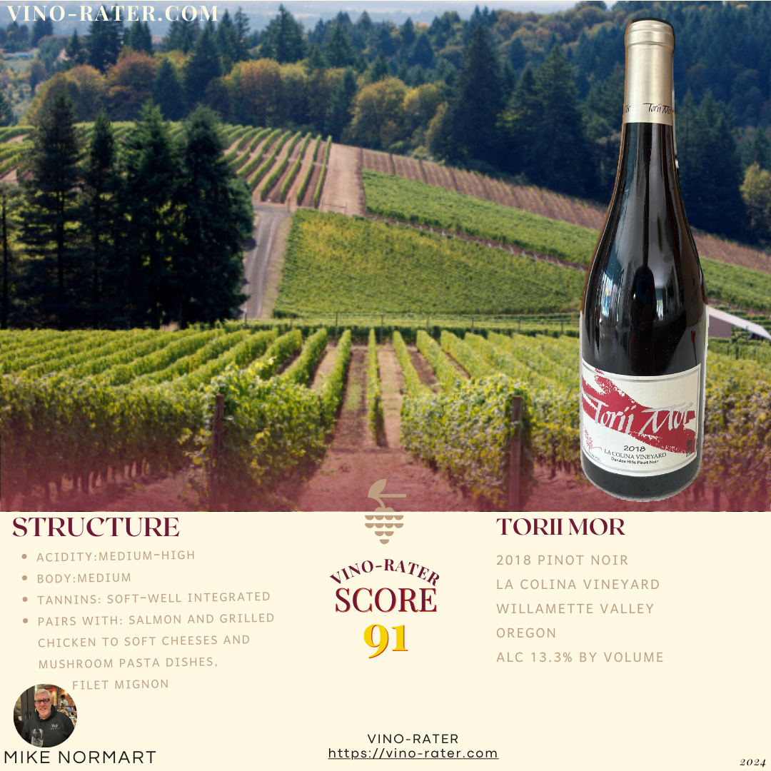 Torii Mor 2018 Pinot Noir