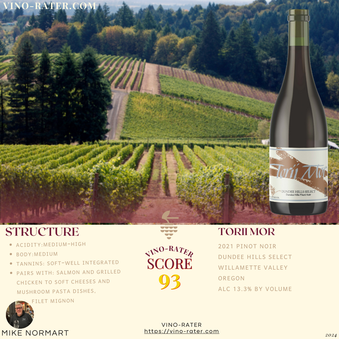 Torii Mor 2021 Select Pinot Noir