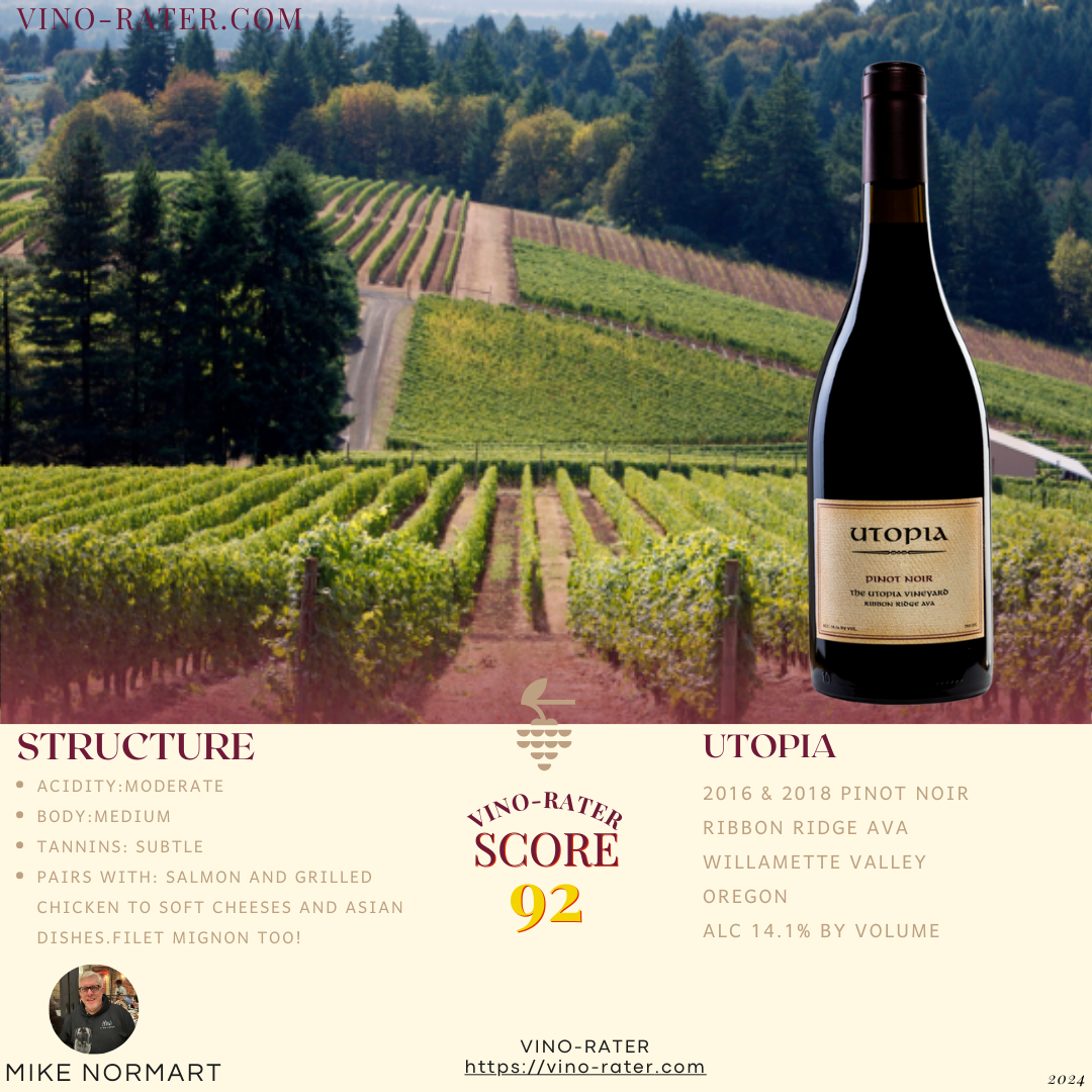 Utopia 2016 & 2018 Pinot Noir