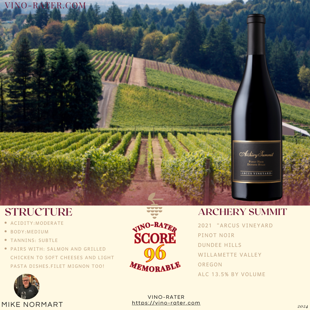 Archery Summit Arcus Vineyard Pinot Noir