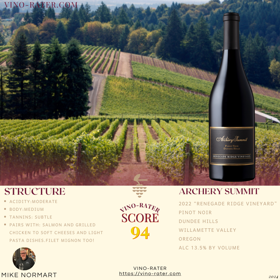 Archery Summit Renegade Ridge Pinot Noir