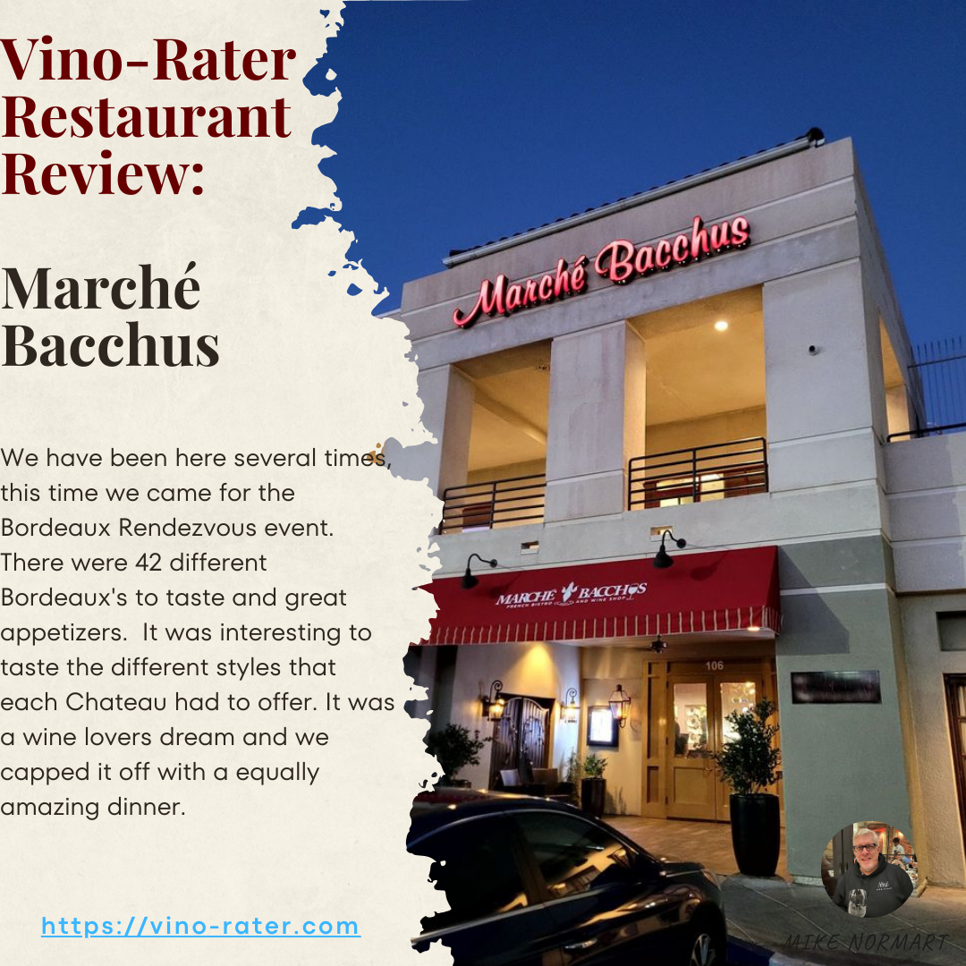 Marché Bacchus Restaurant Review